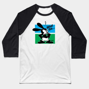 Oswald Rabbit-What the... Baseball T-Shirt